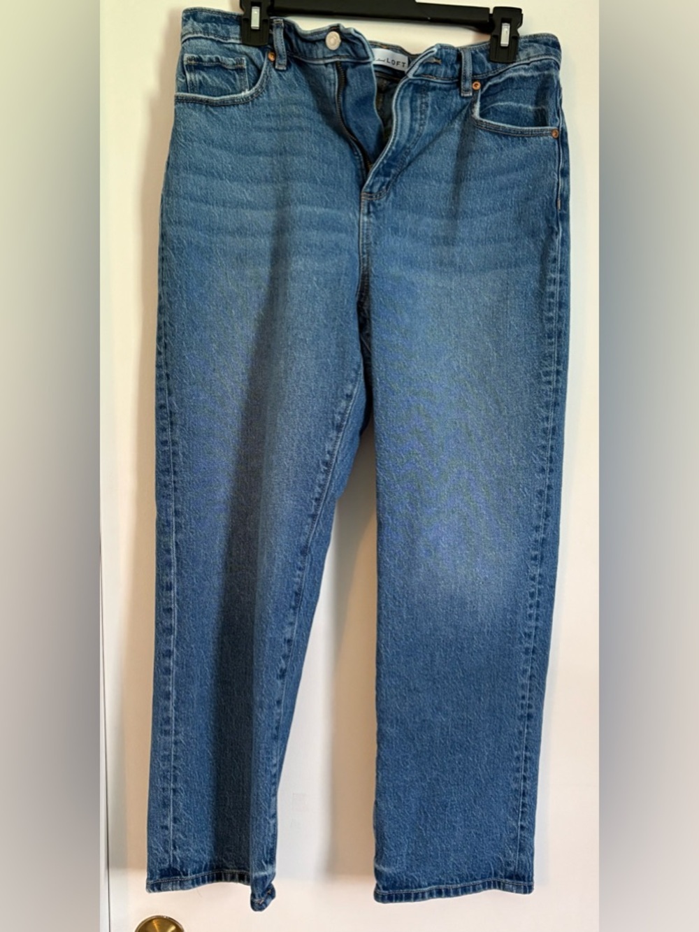 Petite straight loft jeans